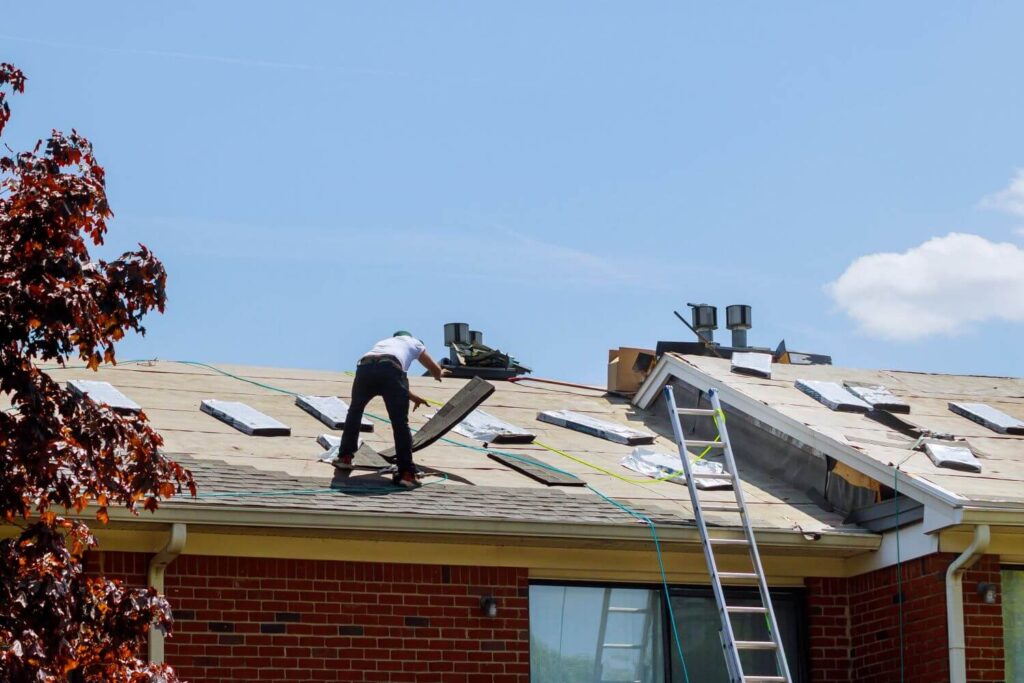 roof replacement home repairs